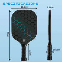 Sac de raquette de pickleball Gen5, accessoires, noyau en fibre de verre alvéolé, épaisseur 16 mm, haute qualité, OEM ODM, marque Jiule, pour enfants et adultes