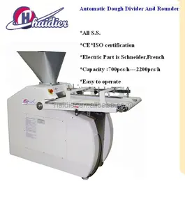 Pizza Roller Roll Machine Automatic Dough Divider Rounder Dough Divider Roller