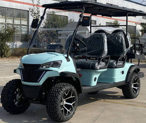 Carrito de Golf Seguro y Confiable para 2 Personas con Plataforma Abatible, Apto para Campos de Golf, Parques y Caminos Privados - Product Image 2