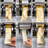 Machine automatique à faire des raviolis, machine commerciale en acier inoxydable pour la fabrication de gyozas et de samosas pour les usines alimentaires