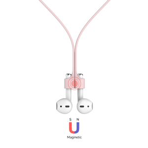 Sangles anti-perte magnétiques AhaStyle pour <span class=keywords><strong>AirPods</strong></span>, cordon de sport en silicone souple, cordon de cou - Product Image 2