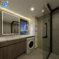 Maison capsule préfabriquée modulaire portable avec structure en acier, résistante aux intempéries, pour chambre à coucher, usage extérieur - Tiny Home Villa Bureau