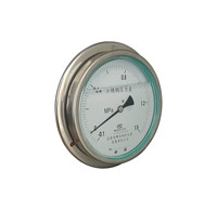 Customization 150mm Oil Filled Back Connect Pressure Gauge Stainless Steel