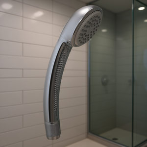 Cabezal de ducha de chorro único Mod Titan Gom Chrome 100 mm de diámetro - Product Image 3