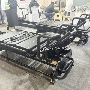 Megaree cao cấp có thể điều chỉnh cân bằng thương mại đào tạo giường nhôm hợp kim megaformer Cải Cách Pilates máy - Product Image 5
