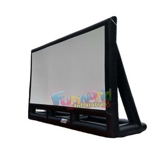 Pantalla de <span class=keywords><strong>cine</strong></span> inflable de grado comercial, pantalla de proyector para <span class=keywords><strong>cine</strong></span> al aire libre, duradera, 3x2 metros - Product Image 3
