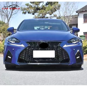For 2013-2016 IS200T Car Front Bumper Upgrade to 2021 IS500 Style New 2014 IS300H IS500 IS F-Sport Body Kit Grille Bumper - Product Image 5
