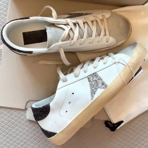 Chaussures de skate noires classiques respirantes antidérapantes confortables en cuir véritable à lacets, chaussures de créateur haut de gamme en maille intemporelle - Product Image 6