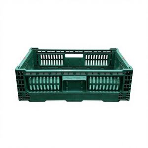 Caja de Plástico Plegable para Frutas y Verduras, con Orificios de Ventilación, para Supermercado, de Alta Luminosidad y Gran Venta - Product Image 5