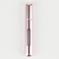 Vente en gros d'atomiseurs de parfum portables rechargeables en aluminium et PP, flacon pulvérisateur de 5 ml, 10 ml, 20 ml pour les voyages et les cadeaux, logo personnalisé
