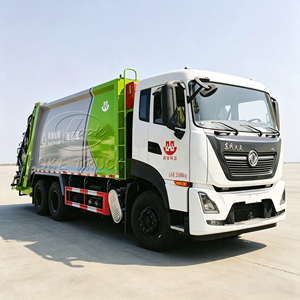 Heavy Duty Dongfeng Tianlong 23m3 Compressed Garbage Truck Rear Loading Waste Compactor Truck LHD RHD Optional - Product Image 1