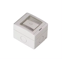 Prise de commutateur étanche extérieure de marque IGERCN IP55 2P/3P/4P/6P prise murale IG55-1GB courant nominal 13A