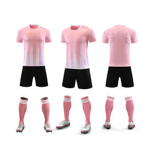 Оптовая продажа, новый комплект футбольных костюмов для взрослых и детей, вышитый логотип на униформе футбольной команды - Product Image 3