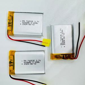 충전식 302535 402535 502535 602535 802535 902535 102535 702535 3.7V 600mAh 072535 리튬 폴리머 리튬 이온 배터리 (Pcb 포함) - Product Image 5