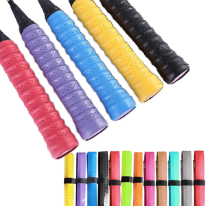 เทปพันด้ามจับ PU สีสันสดใส พร้อมคุณสมบัติลดแรงสั่นสะเทือนแบบแห้ง สำหรับไม้เทนนิสและไม้แร็กเก็ต เหมาะสำหรับกีฬาฤดูร้อน สามารถสกรีนโลโก้ได้ พร้อมคุณสมบัติซับเหงื่อ - Product Image 3