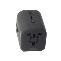 Accessoires de voyage/bagages, adaptateur de voyage universel 2 ports USB à charge rapide, prise électrique 100-240V