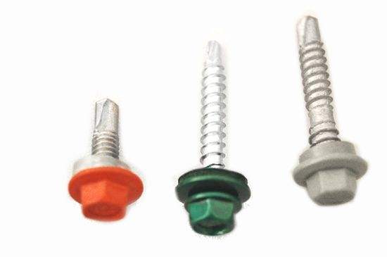 Painted Hex Head Self Drilling Screw 4