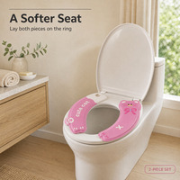 Coussin de toilette universel quatre saisons, sans lavage, imperméable, aromathérapie, printemps-été, mignon motif chat pour la maison