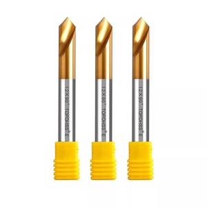 Foret de centrage à 90 degrés au cobalt, plaqué titane, 60/120 degrés, pour le centrage de l'acier inoxydable - Product Image 1