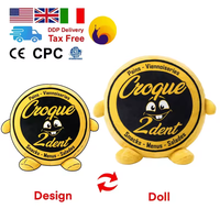 Jouets en peluche personnalisés CPC EN71, fabriqués à la main, mascotte dinosaure en peluche personnalisée, ODM, cadeau en peluche super doux personnalisé