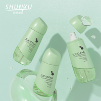 Bouteille de pulvérisateur de brume faciale cosmétique de luxe personnalisée conteneur 60 80 100ml bouteille de pompe de lotion de toner en plastique unique de voyage de crème solaire