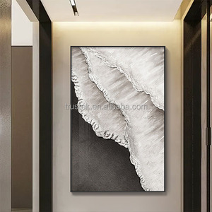 玄関デジタル印刷装飾壁画、アルミ合金フレーム、LEDオプション付き、リビングルームの馬の絵画 - Product Image 5