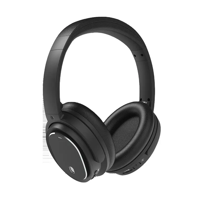 AKAUDIO Active Noise Cancelling Adjustable Over-ear Headphone Best Quality ANC Wireless Bluetooth Headset