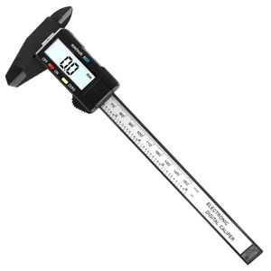 Calibrador Vernier Digital de Plástico al por Mayor, 1 Unidad, Pantalla Digital 0-150mm, Regla, Micrómetro Electrónico, Herramienta de Medición de Altura y Profundidad - Product Image 6