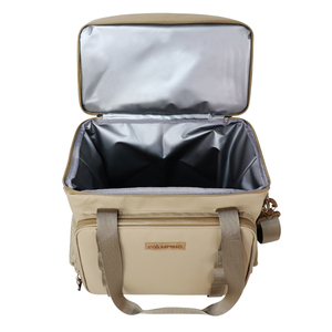 กระเป๋าแคมป์ปิ้งแบบลำลอง SENDA ผลิตจากโพลีเอสเตอร์ฉนวนกันความร้อน พร้อมคุณสมบัติรักษาความร้อน ความจุขนาดใหญ่ ใช้งานได้สองแบบ เย็บด้วยเครื่องจักร เหมาะสำหรับใช้งานกลางแจ้ง - Product Image 1