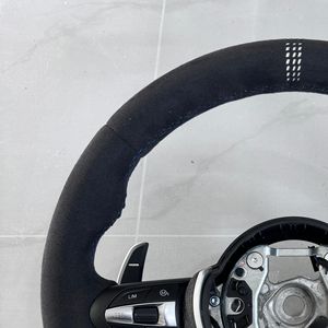 Volante in Alcantara per BMW F54 F46 F30 F10 F35 F22 F18 F07 F32 F80 E90 F32 F54 F46 F26 M4 M5 <span class=keywords><strong>M</strong></span> Sport - Product Image 5