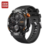 VVS Outdoor Heart Rate and Blood Oxygen Monitoring Sports Style Design Call Function Three-proofing Smartwatch