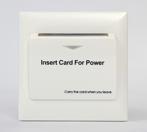 Tiết kiệ<span class=keywords><strong>m</strong></span> năng lượng thông minh phòng khách sạn sử dụng trắng từ tường chuyển đổ<span class=keywords><strong>i</strong></span> thẻ - Product Image 2