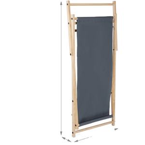 Silla Plegable de Diseño Moderno, Silla de Madera de Haya Ajustable Estilo Luna, Ideal para Playa, Campamentos, Picnics al Aire Libre - Product Image 1