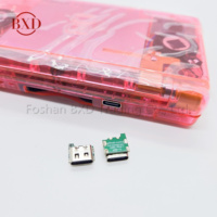BXD bricolage USB C type-c Port de charge pour convertisseur de prise de chargeur NDSL pour réparation DS Lite
