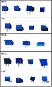 โพเทนชิโอมิเตอร์ Bonens 302B <span class=keywords><strong>Trimpot</strong></span> 10k 20k <span class=keywords><strong>50k</strong></span> รุ่น 3296x - Product Image 6