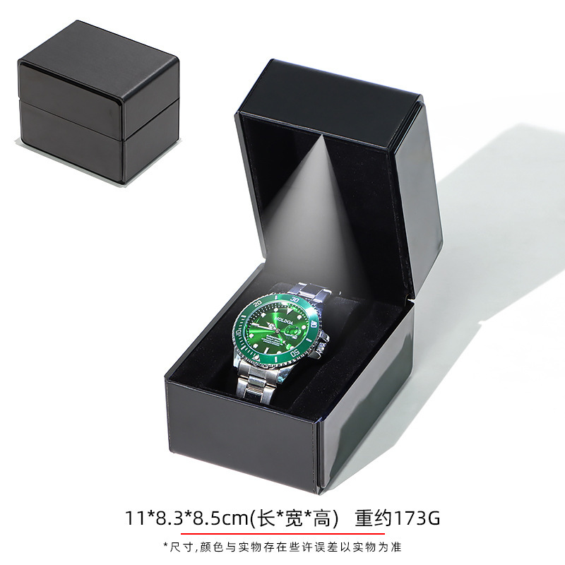 Caja de reloj negra