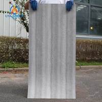 Revestimiento de Pared Flexible, Impermeable, Moderno, Ecológico y Ligero, Panel de Tierra Compactada 3D con Degradado, Baldosa de Pared Exterior para Fachadas