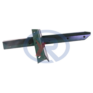 <span class=keywords><strong>Poteau</strong></span> en T perforé robuste vert 6-12 pieds, <span class=keywords><strong>poteau</strong></span> de clôture en acier galvanisé/peint vert pour usage agricole et routier - Product Image 2