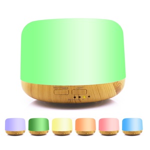 2021 Mới Nhất Điều Khiển Từ Xa Aroma <span class=keywords><strong>Diffuser</strong></span> Độ Ẩm Không Khí 450ML Tinh Dầu Nước Hoa Khuếch Tán Với Ánh Sáng <span class=keywords><strong>LED</strong></span> Màu Sắc - Product Image 2