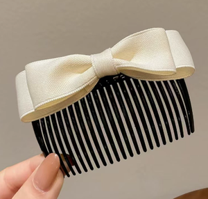 Peineta de Pelo con Lazo de Estilo Sencillo y Lujo Ligero, Diseño de Nicho Elegante y Moderno para Mujer, Venta al por Mayor de Joyería - Product Image 4
