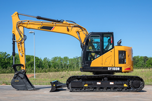 Gran oferta, excavadora sobre orugas de 15 toneladas, excavadora hidráulica SY155U con piezas de repuesto - Product Image 4