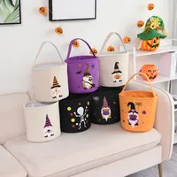 Panier de rangement de décoration pour Halloween, sac cadeau pour le Shopping des enfants, sac de fête de noël, organisateur à la maison