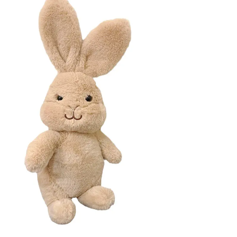 หัวกระต่ายแบบนอร์ดิกของเล่นตุ๊กตากระต่ายยืนน่ารักเพื่อปลอบประโลมตุ๊กตาอีสเตอร์