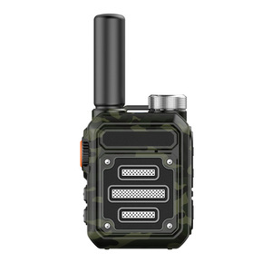 Walkie Talkie Source G63 Mini de 8W, IP54 Resistente al Agua, Dispositivo de Comunicación para Exteriores, Alcance de 3km a 5km, Verde Militar, Caqui, Gris - Product Image 1