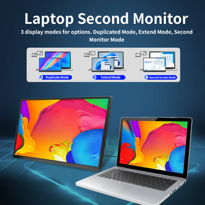 Zhixianda Ultralight 18.5 Inch 1920*1080P Mở Rộng Thứ Hai Màn Hình Hiển Thị Cho Type-C Máy Tính Xách Tay Xbox Chuyển Đổi Xách Tay Chơi Game Màn Hình - Product Image 2