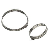 Cache-poussière à fixation unique pour cage de transmission de voiture, en acier inoxydable électroplaqué, modèle HJAC 120 40