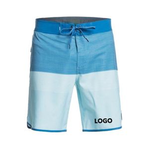 Maillots de bain pour hommes haute performance, shorts de bain personnalisés, longueur 15 pouces, séchage rapide, shorts de bain pour la gym et le fitness - Product Image 1