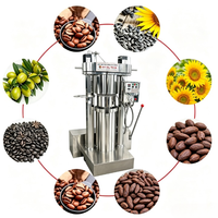 Presse à huile hydraulique entièrement automatique de qualité alimentaire HY-YY50, nouvelle machine de pressage à froid pour olives, sésame, arachides, graines de lin et graines de courge