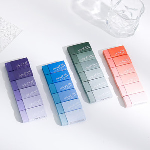 <span class=keywords><strong>Gomme</strong></span> à effacer en plastique dégradé pour étudiants, efface proprement en laissant des traces, série de couleurs Morandi, <span class=keywords><strong>gomme</strong></span> <span class=keywords><strong>magique</strong></span> élégante Instagram - Product Image 6
