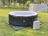 Spa gonflable familial pour extérieur, jardin, pour adultes et enfants, plaisir aquatique estival